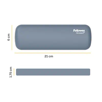 Fellowes Breyta repose-poignet Silicone Bleu clair - Tapis - visuel 10