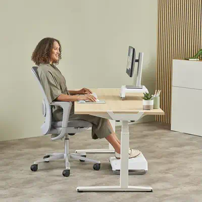 Fellowes Breyta repose-poignet Silicone Sage - Tapis - visuel 5