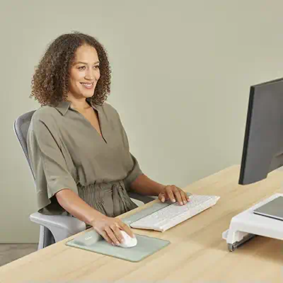 Fellowes Breyta repose-poignet Silicone Sage - Tapis - visuel 4