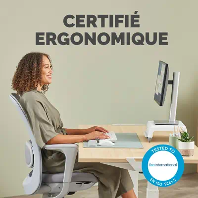 Fellowes Breyta repose-poignet Silicone Sage - Tapis - visuel 5