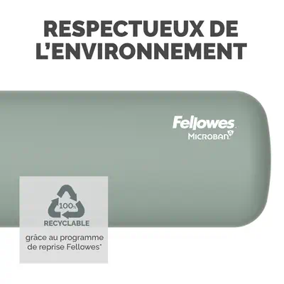 Fellowes Breyta repose-poignet Silicone Sage - Tapis - visuel 6