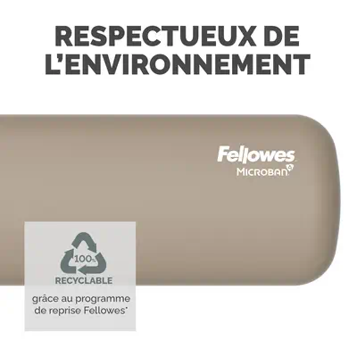 Fellowes Breyta repose-poignet Silicone Sable - Tapis - visuel 6
