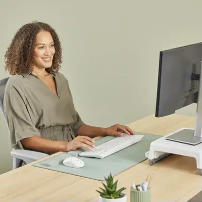 Fellowes Breyta repose-poignet Silicone Sage - Tapis - visuel 4