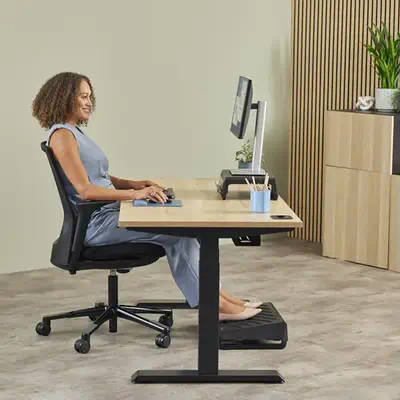 Fellowes 100142572 repose-poignet Silicone Bleu clair - Tapis - visuel 5