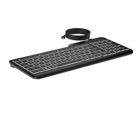 HP STORE 3PL clavier Maison USB Noir - Clavier - visuel 2