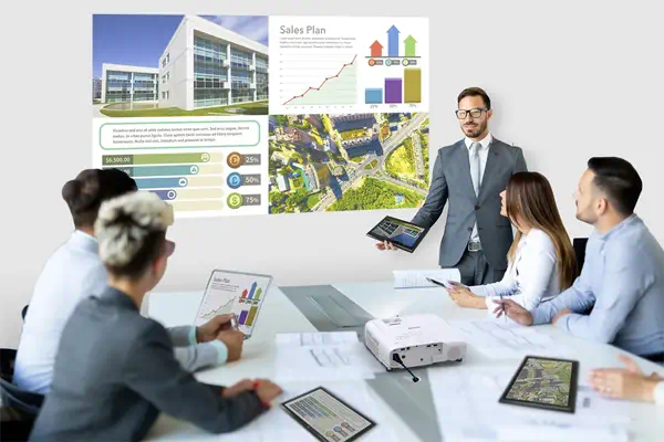 Epson EB-W53 4000 ANSI lumens 3LCD WXGA (1200x800) Blanc - Vidéoprojecteur Professionnel - visuel 10