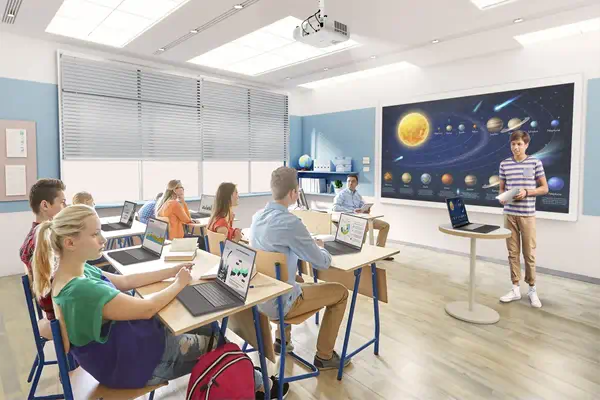 Epson EB-W53 4000 ANSI lumens 3LCD WXGA (1200x800) Blanc - Vidéoprojecteur Professionnel - visuel 8