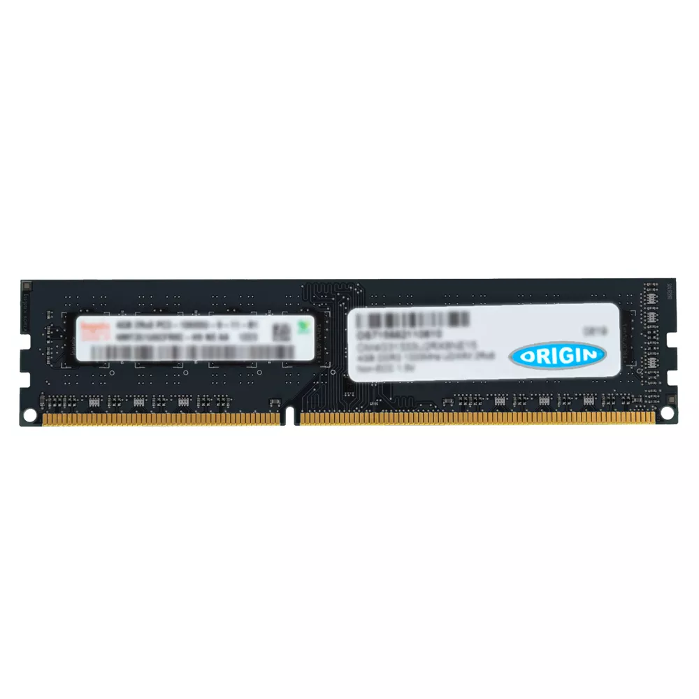 Vente Mémoire Origin Storage 4GB DDR3 1600MHz UDIMM 2Rx8 ECC 1.35V