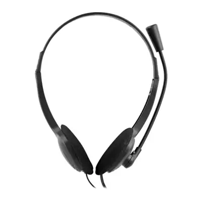 T'nB Way Casque Avec fil Ecouteurs Bureau/Centre d'appels Noir - T'NB - Casque Micro - visuel 2