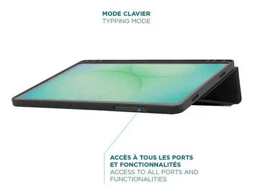 Mobilis 068026 étui pour tablette 27,9 cm (11") Folio porte carte Noir - Etui et Housse - visuel 5