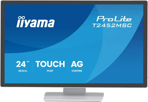 iiyama ProLite T2452MSC-W1AG écran plat de PC 60,5 cm (23.8") 1920 x 1080 pixels Full HD LED Écran t - Ecran Ordinateur - visuel 3