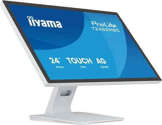iiyama ProLite T2452MSC-W1AG écran plat de PC 60,5 cm (23.8") 1920 x 1080 pixels Full HD LED Écran t - Ecran Ordinateur - visuel 1