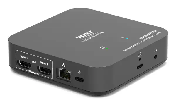 Station d'accueil bureau 2 x 4K USB-C 10 périphériques 85W - Port Designs - Station d'accueil pour portable - visuel 1