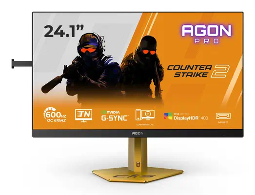 AOC AGON PRO CS24A écran plat de PC 61,2 cm (24.1") 1920 x 1080 pixels Full HD LED Noir - Ecran Ordinateur - visuel 1