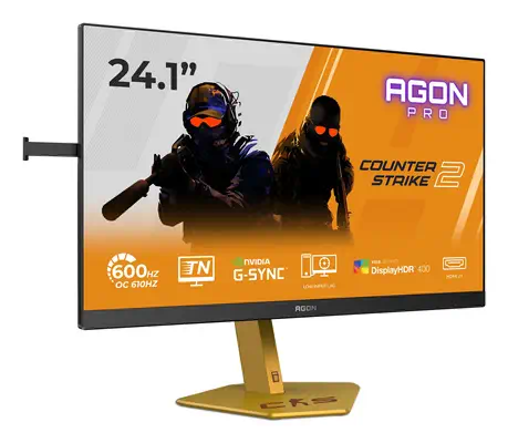 AOC AGON PRO CS24A écran plat de PC 61,2 cm (24.1") 1920 x 1080 pixels Full HD LED Noir - Ecran Ordinateur - visuel 2