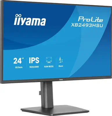 iiyama ProLite XB2493HSU-B1 écran plat de PC 60,5 cm (23.8") 1920 x 1080 pixels Full HD LED Noir - Ecran Ordinateur - visuel 3