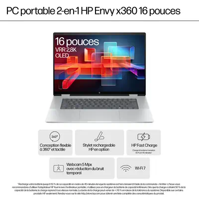 Envy x360 16-ad0036nf - HP - PC Portable - visuel 5