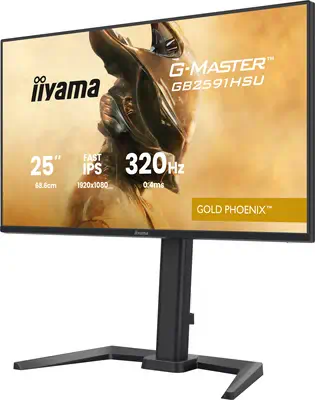 iiyama G-MASTER GB2591HSU-B1 écran plat de PC 62,2 cm (24.5") 1920 x 1080 pixels Full HD LED Noir - Ecran Ordinateur - visuel 7