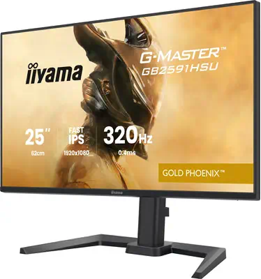 iiyama G-MASTER GB2591HSU-B1 écran plat de PC 62,2 cm (24.5") 1920 x 1080 pixels Full HD LED Noir - Ecran Ordinateur - visuel 6
