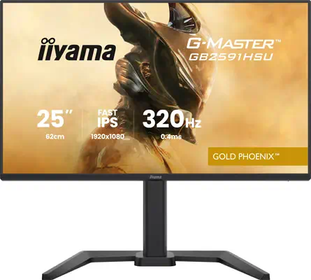 iiyama G-MASTER GB2591HSU-B1 écran plat de PC 62,2 cm (24.5") 1920 x 1080 pixels Full HD LED Noir - Ecran Ordinateur - visuel 2