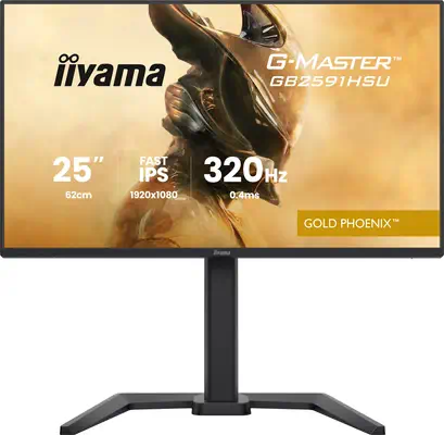 iiyama G-MASTER GB2591HSU-B1 écran plat de PC 62,2 cm (24.5") 1920 x 1080 pixels Full HD LED Noir - Ecran Ordinateur - visuel 1