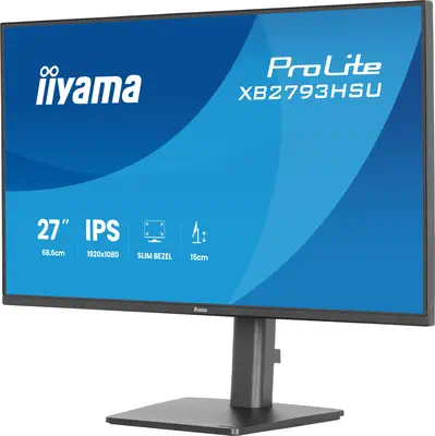 iiyama ProLite XB2793HSU-B1 écran plat de PC 68,6 cm (27") 1920 x 1080 pixels Full HD LED Noir - Ecran Ordinateur - visuel 6