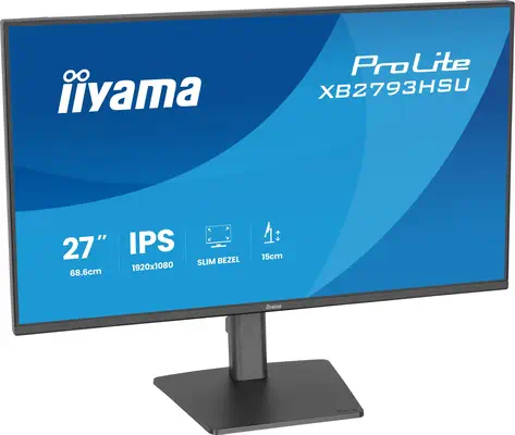 iiyama ProLite XB2793HSU-B1 écran plat de PC 68,6 cm (27") 1920 x 1080 pixels Full HD LED Noir - Ecran Ordinateur - visuel 5