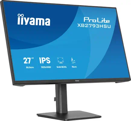 iiyama ProLite XB2793HSU-B1 écran plat de PC 68,6 cm (27") 1920 x 1080 pixels Full HD LED Noir - Ecran Ordinateur - visuel 4