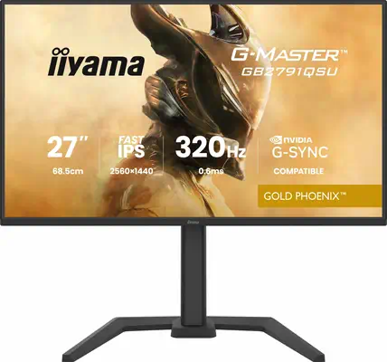 iiyama G-MASTER GB2791QSU-B1 écran plat de PC 68,6 cm (27") 2560 x 1440 pixels Wide Quad HD Noir - Ecran Ordinateur - visuel 6