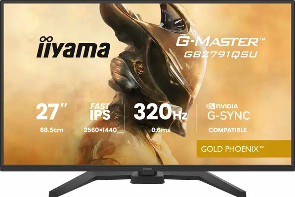 iiyama G-MASTER GB2791QSU-B1 écran plat de PC 68,6 cm (27") 2560 x 1440 pixels Wide Quad HD Noir - Ecran Ordinateur - visuel 5