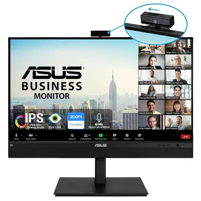 ASUS BE27ACSBK écran plat de PC 68,6 cm (27") 2560 x 1440 pixels Quad HD LED Noir - Asus - Ecran Ordinateur - visuel 3