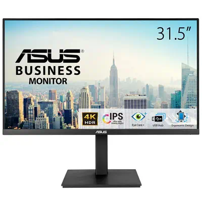 ASUS VA32UQSB écran plat de PC 80 cm (31.5") 3840 x 2160 pixels 4K Ultra HD LED Noir - Asus - Ecran Ordinateur - visuel 1