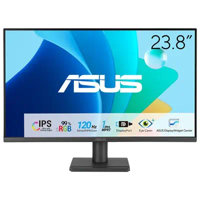 ASUS VA249QG écran plat de PC 60,5 cm (23.8") 1920 x 1080 pixels Full HD LCD Noir - Asus - Ecran Ordinateur - visuel 1