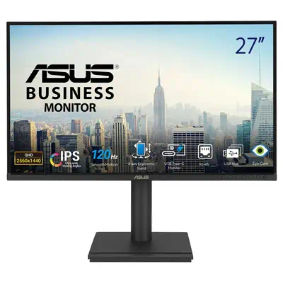 ASUS BE27ACGN écran plat de PC 68,6 cm (27") 2560 x 1440 pixels Quad HD LCD Noir - Asus - Ecran Ordinateur - visuel 1