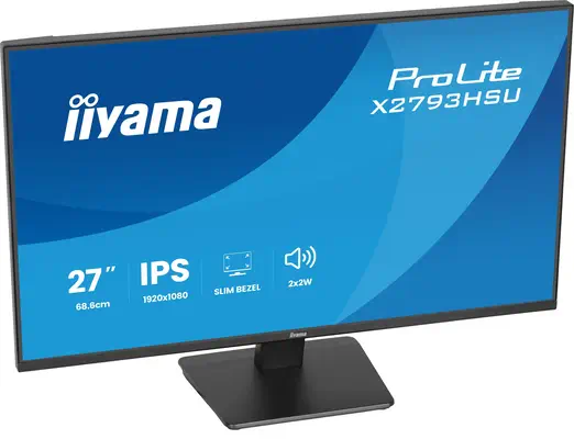 iiyama ProLite X2793HSU-B1 écran plat de PC 68,6 cm (27") 1920 x 1080 pixels Full HD LED Noir - Ecran Ordinateur - visuel 3