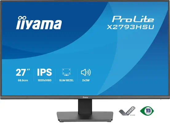 iiyama ProLite X2793HSU-B1 écran plat de PC 68,6 cm (27") 1920 x 1080 pixels Full HD LED Noir - Ecran Ordinateur - visuel 3