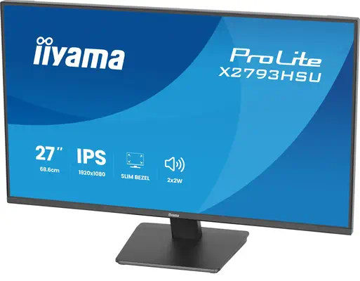 iiyama ProLite X2793HSU-B1 écran plat de PC 68,6 cm (27") 1920 x 1080 pixels Full HD LED Noir - Ecran Ordinateur - visuel 5
