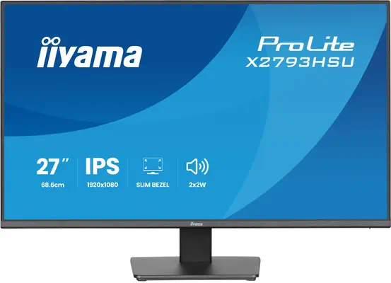 iiyama ProLite X2793HSU-B1 écran plat de PC 68,6 cm (27") 1920 x 1080 pixels Full HD LED Noir - Ecran Ordinateur - visuel 1