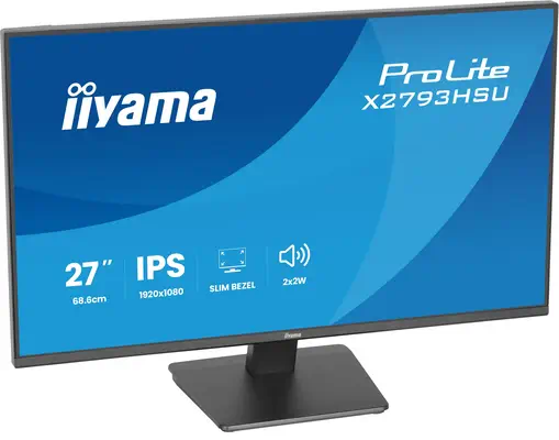 iiyama ProLite X2793HSU-B1 écran plat de PC 68,6 cm (27") 1920 x 1080 pixels Full HD LED Noir - Ecran Ordinateur - visuel 6
