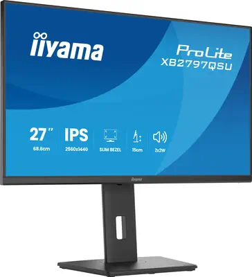 iiyama ProLite XB2797QSU-B1 écran plat de PC 68,6 cm (27") 2560 x 1440 pixels Quad HD LED Noir - Ecran Ordinateur - visuel 5