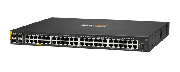 Aruba Networking CX 6000 48p 10M/100M/1G Class4 PoE 4p SFP 1G 370W Switch - HP - Switchs et Hubs - visuel 2