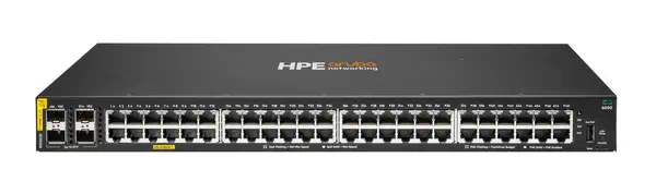 Aruba Networking CX 6000 48p 10M/100M/1G Class4 PoE 4p SFP 1G 370W Switch - HP - Switchs et Hubs - visuel 1