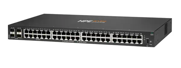 Aruba Networking CX 6000 48p 10M/100M/1G 4p SFP 1G Switch - HP - Switchs et Hubs - visuel 2