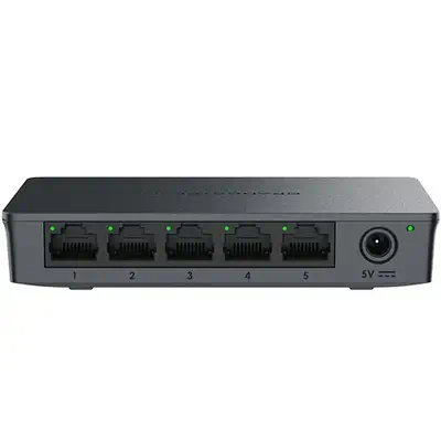 Grandstream Networks GWN7700 commutateur réseau Non-géré Gigabit Ethernet (10/100/1000) Noir - Switchs et Hubs - visuel 1