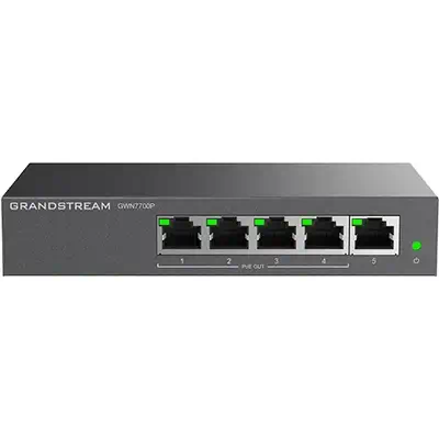 Grandstream Networks GWN7700P commutateur réseau Non-géré Gigabit Ethernet (10/100/1000) Connexion E - Switchs et Hubs - visuel 1