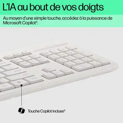 Ensemble combiné clavier et souris filaires HP 225 - Souris - visuel 7