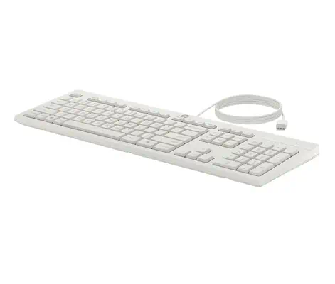 HP INC. clavier Souris incluse Bureau USB Blanc - visuel 5