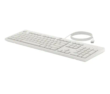 HP INC. clavier Souris incluse Bureau USB Blanc - visuel 3