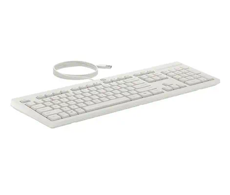 HP INC. clavier Souris incluse Bureau USB Blanc - visuel 2