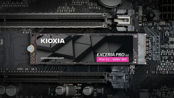 Kioxia Exceria PRO G2 2 To M.2 PCI Express 5.0 NVMe BiCS FLASH TLC - Disque dur SSD - visuel 5